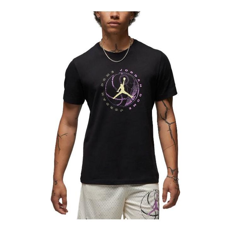 Air Jordan Dri-Fit Sport Graphic T-Shirts 'Black' DX9602-010