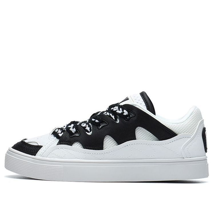 (WMNS) FILA FUSION Casper Skate Shoes 'White Black' T12W135109FWB