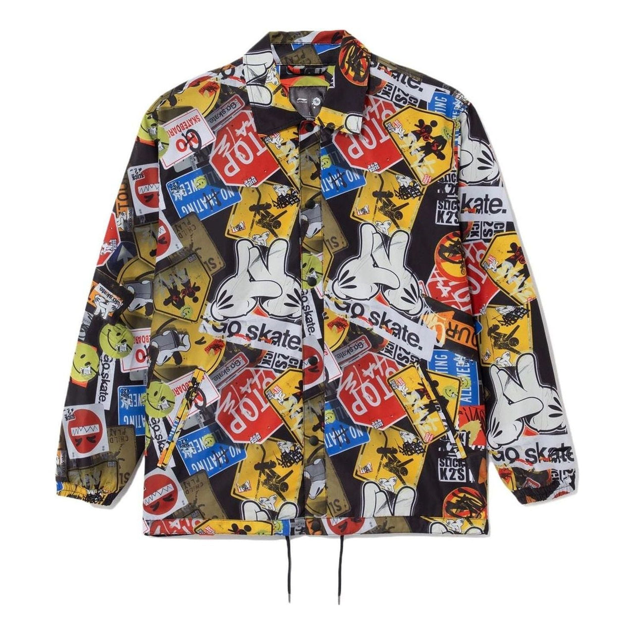 Li-Ning x OG_SLICK Crossover Skateboard Series Jacket 'Multi-Color' AFDS099-1