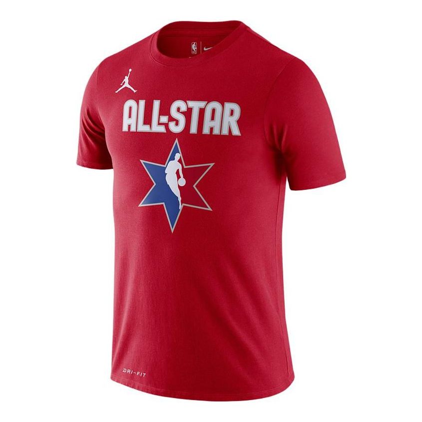 Air Jordan ALL-STAR NBA 2020 DRI-FIT T-Shirt 'Red' BV9193-667