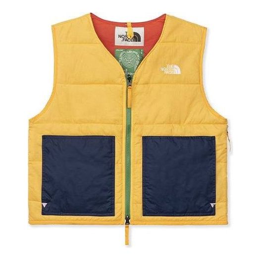 THE NORTH FACE X Brain Dead Puffer Vest 'Yellow' 52BT-70M