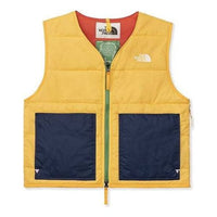 THE NORTH FACE X Brain Dead Puffer Vest 'Yellow' 52BT-70M