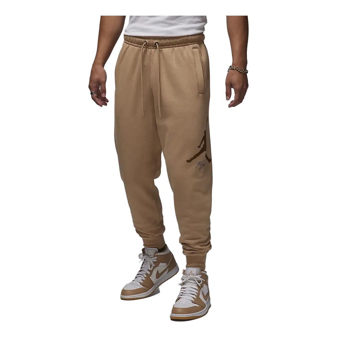 Air Jordan Essentials Fleece Baseline Pants 'Brown' FD7346-200