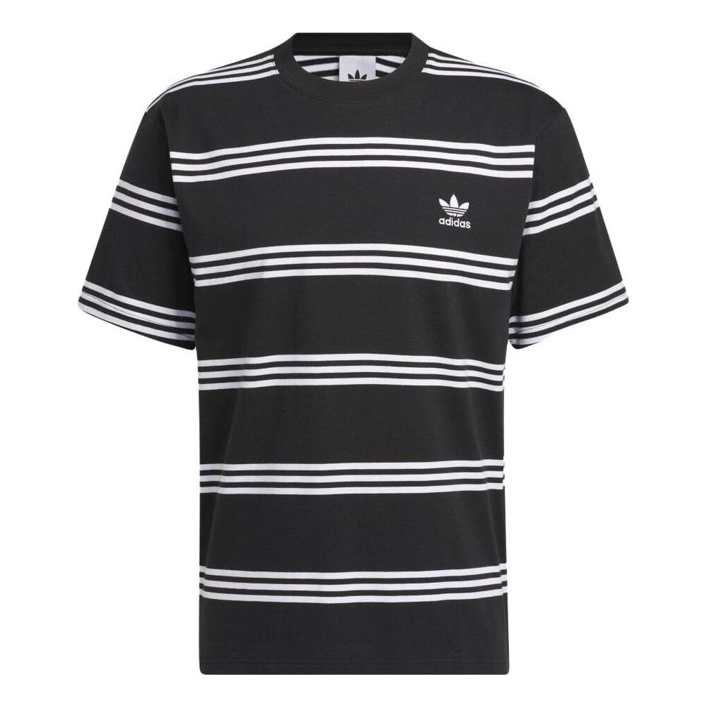adidas Originals Engineered 3-stripes Tee 'Black White' IL4703