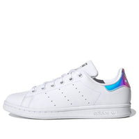 (GS) adidas Originals Stan Smith J Shoes 'Cloud White Silver Metallic' FX7521