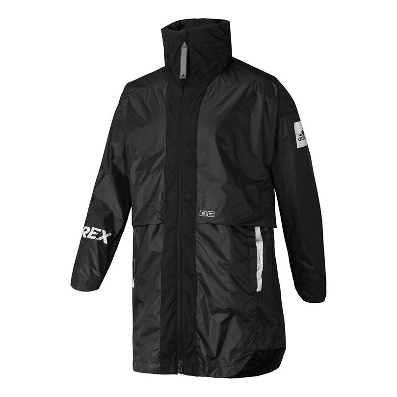 adidas Myshelter W.r Rico-lee Crossover Outdoor Sports Stand Collar Jacket Black GN1892