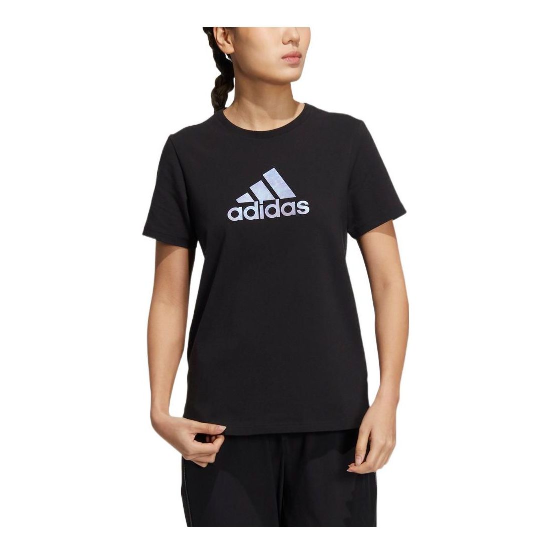 (WMNS) adidas Must Have BOS T-Shirt 'Black' HM7044