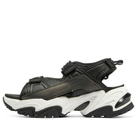 (WMNS) SkechersCali Stamina V2 Sandals 'Black White' 896052-BLK