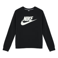 (WMNS) Nike Round-neck Sports Sweatshirt 'Black' CI1178-010