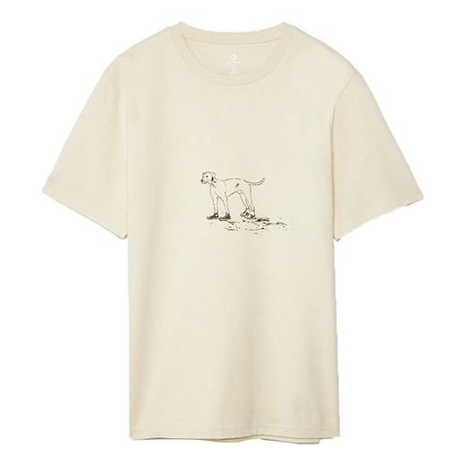 Converse x Bandulu Dog Tee 'White' 10022242-A01