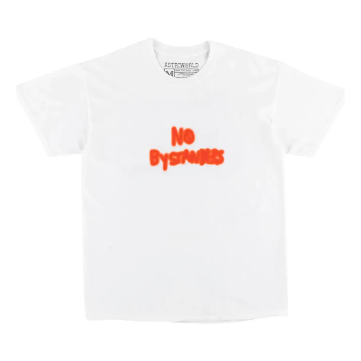 Travis Scott No Bystanders Tee 'White' TC-312
