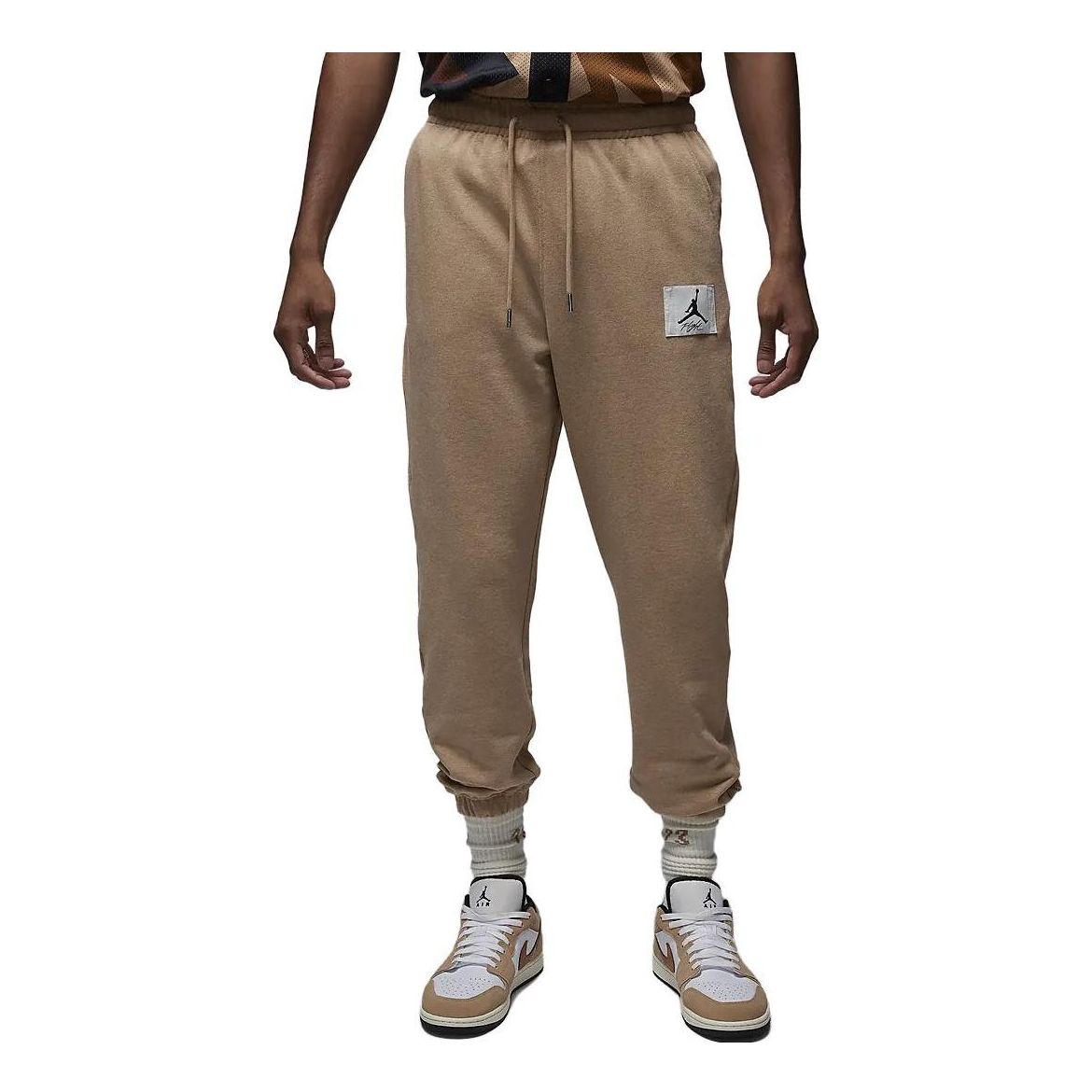 Air Jordan Flight Fleece Sweatpants 'Hemp Heather Sail' DQ7468-201