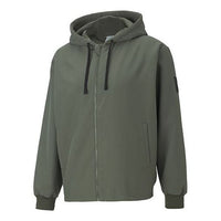 PUMA Full-Zip Hooded Jacket 'Green' 530273-64