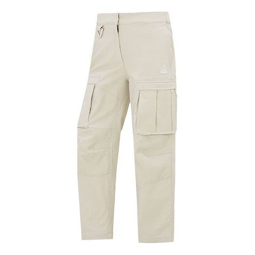 (WMNS) Nike ACG Big Pocket Solid Color Cargo Casual Pants/Trousers White CV0618-145