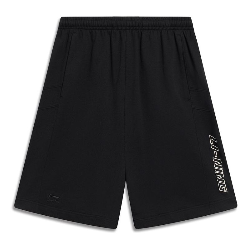 Li-Ning Comfortable Sports Style Shorts 'Black' AKST073-2