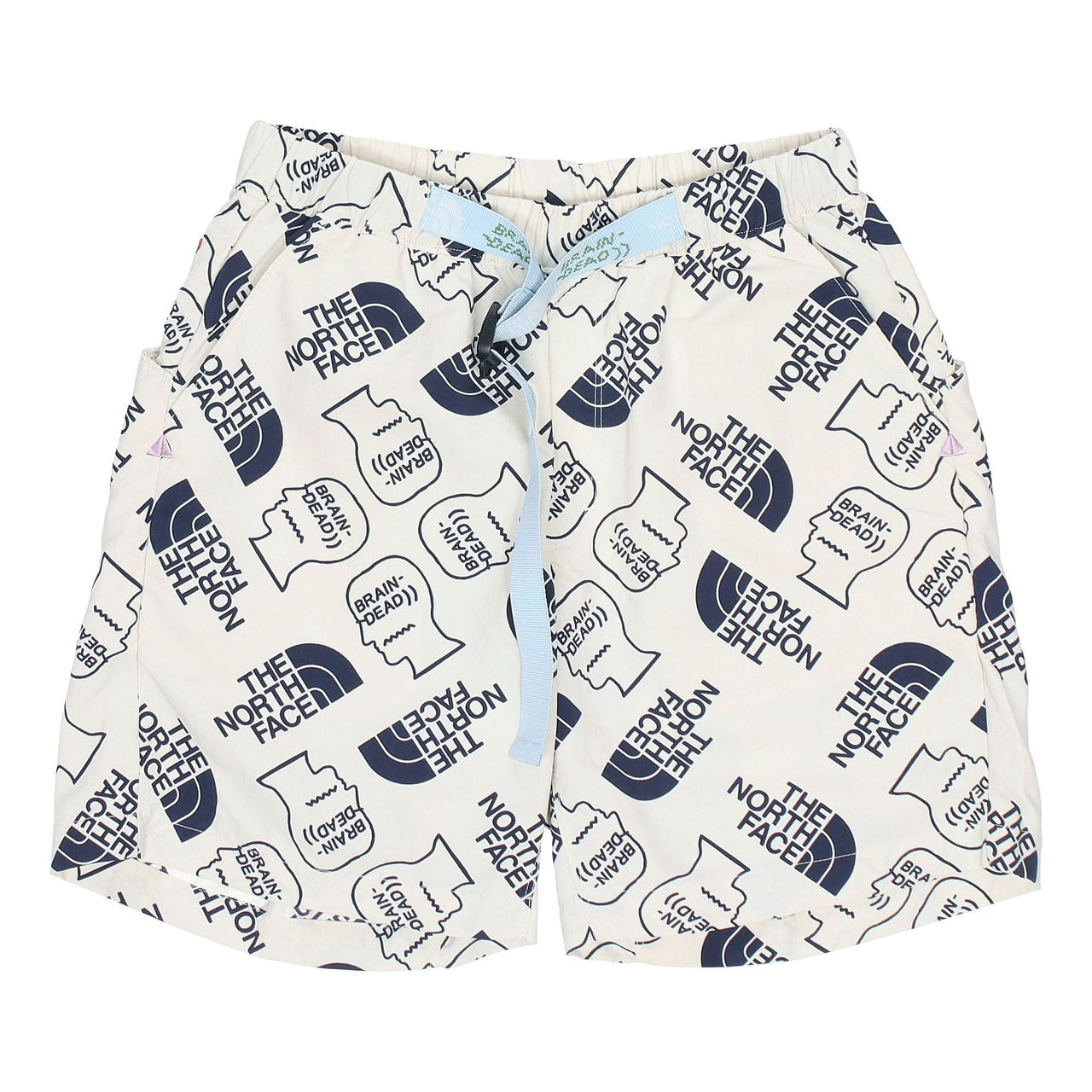 THE NORTH FACE X Brain Dead 77 Baggy Climber Shorts 'White' 529Z-WF4