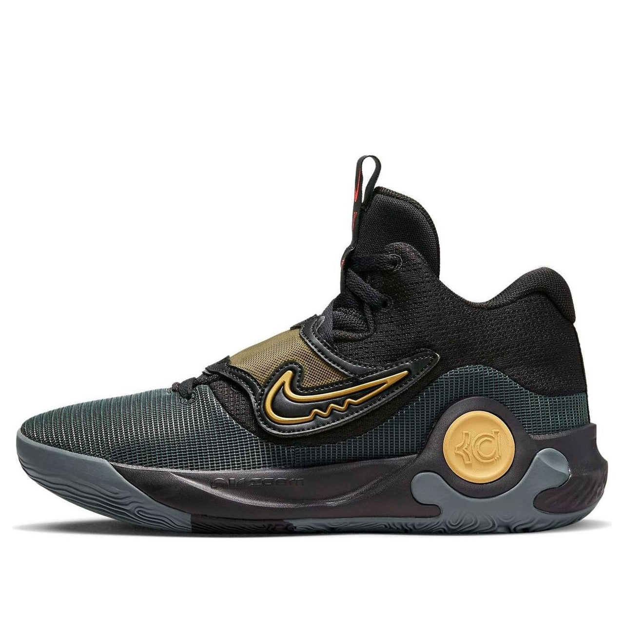 Nike KD Trey 5 X 'Black Metallic Gold Green' DD9538-010