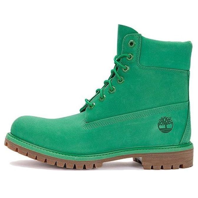 Timberland 50th Anniversary Edition Premium 6 Inch Waterproof Boot 'Medium Green Nubuck' A5VMHW
