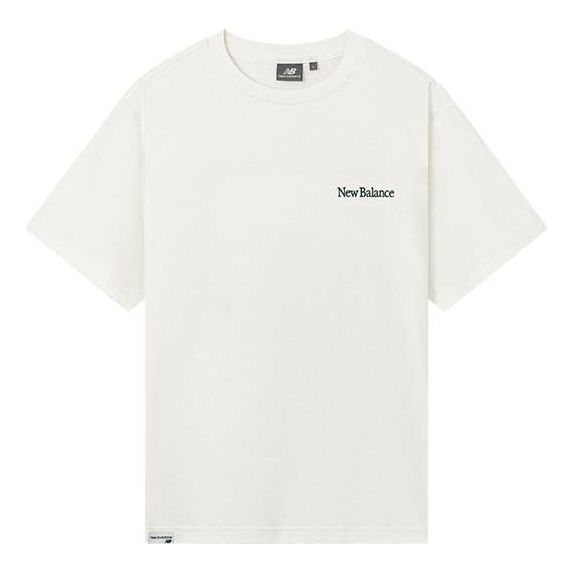 New Balance Casual Tee 'White' 5ED25433-IV