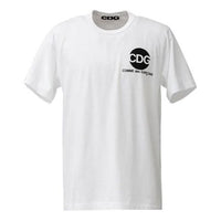 COMME des GARCONS CDG Round Letter Logo Short-sleeve Tee 'White' SZ-T006-051-2-4