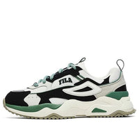 (WMNS) FILA Rayflide Athletic Shoes 'Black White Green' F12W242121FWB