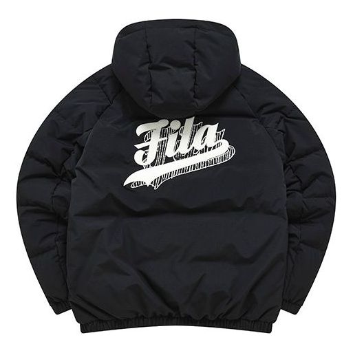 FILA FUSION Winter Down Jacket 'Black' T11M242908F-BK