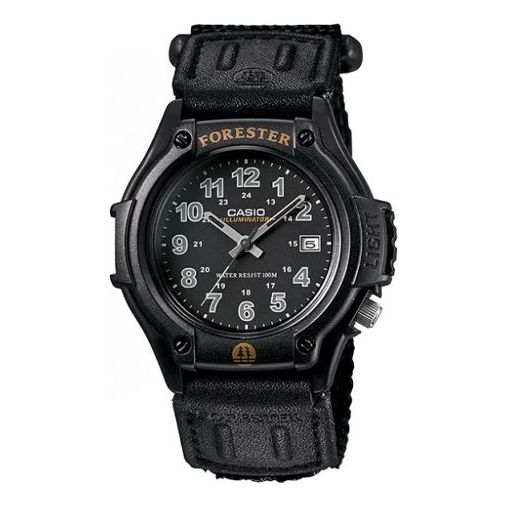Men's CASIO forester Series Retro Fashion Stylish Classic Pointers Series Waterproof Quartz Watch Mens Black Analog FT500WC-1BV