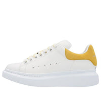 (WMNS) Alexander McQueen Oversized Shoes 'White Yellow' 719412WHGP79429
