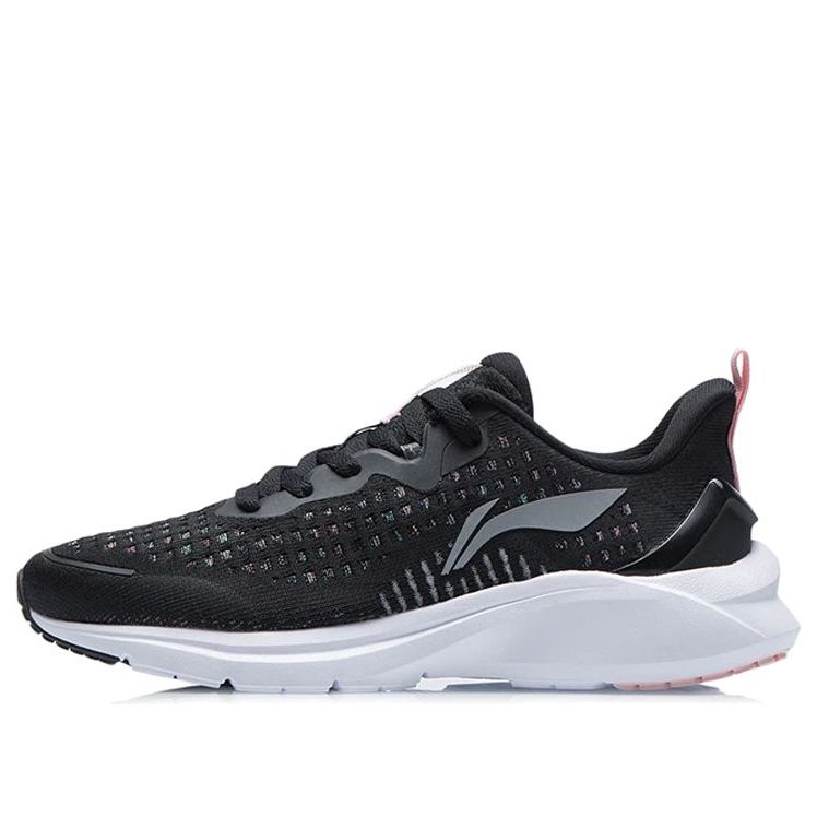 (WMNS) Li-Ning Sport Running Shoes 'Black White' ARSR044-3