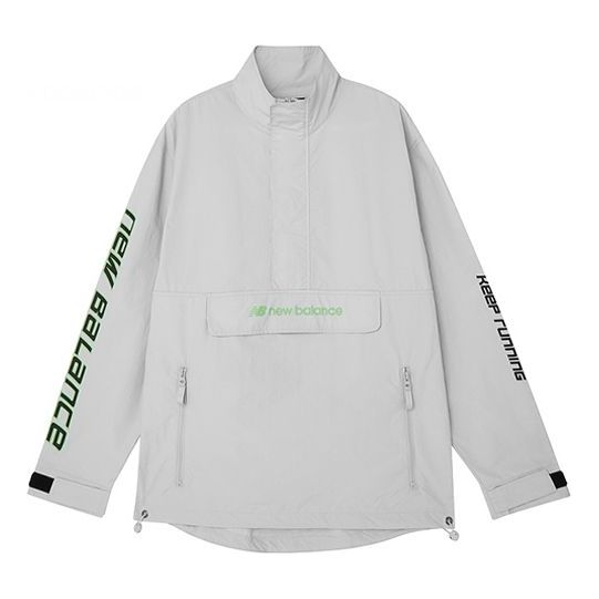 New Balance Keep Running Sweatshirt 'White' AMJ03321-LAN