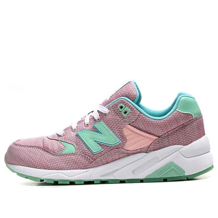 (WMNS) New Balance 580 Shoes Grey/Pink/Red WRT580SA