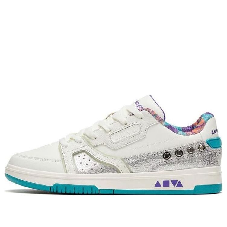 (WMNS) ANTA A-Flashfoam Low 'White Silver' 122329231-1