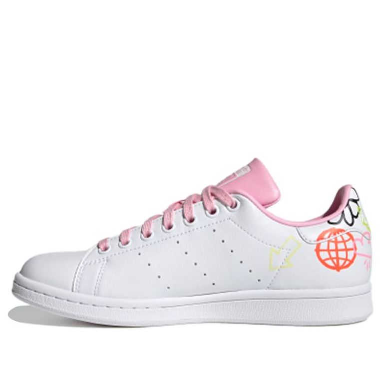 (WMNS) adidas Stan Smith 'Doodle - White Pink' FX5680