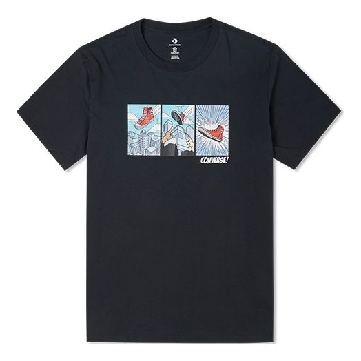 Converse Comic Chuck Tee 'Black' 10022936-A02