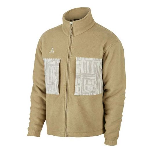 Nike ACG Splicing polar fleece Jacket Khaki BQ3446-297