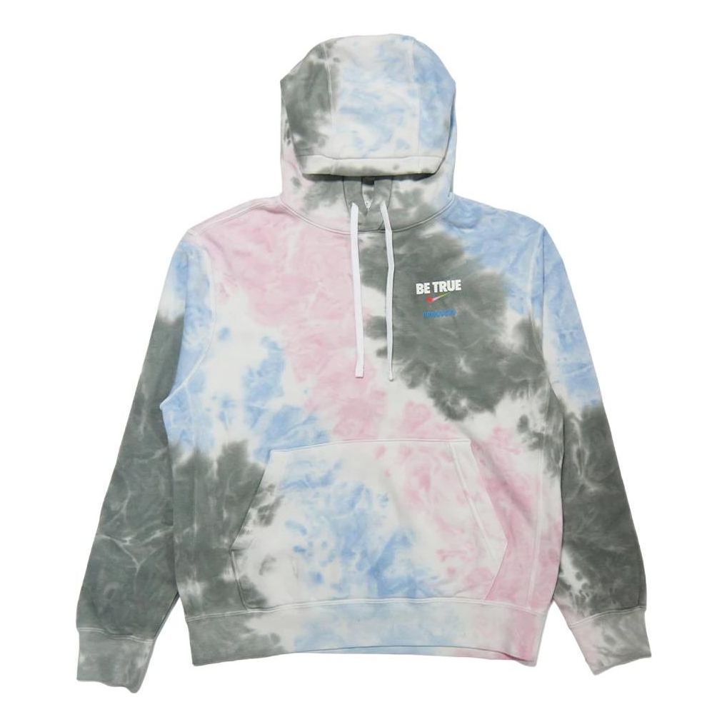 Men's Nike Pocket Tie Dye Alphabet Printing Pink Blue DV3791-663