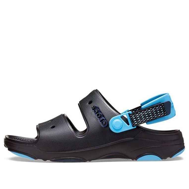 Crocs Classic All-Terrain Sandal 'Black Light Blue' 207711-0ZQ
