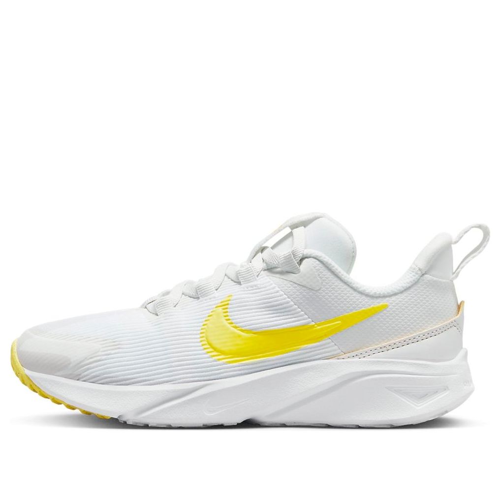 (PS) Nike Star Runner 4 'Summit White Opti Yellow' DX7614-101