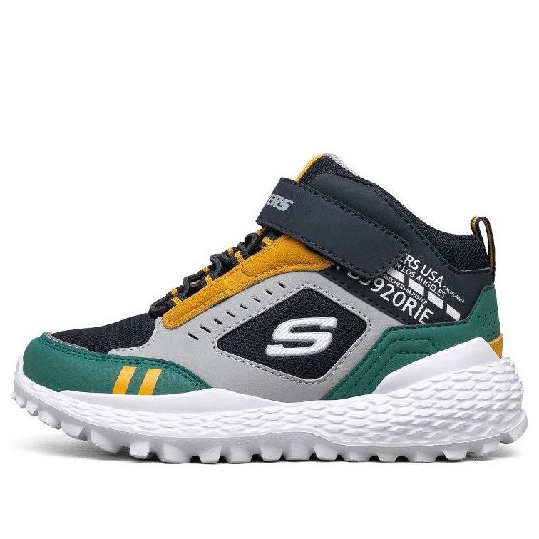 (GS) Skechers Los Angeles Sport Shoes 'Grey Navy Green' 660083L-NVGR