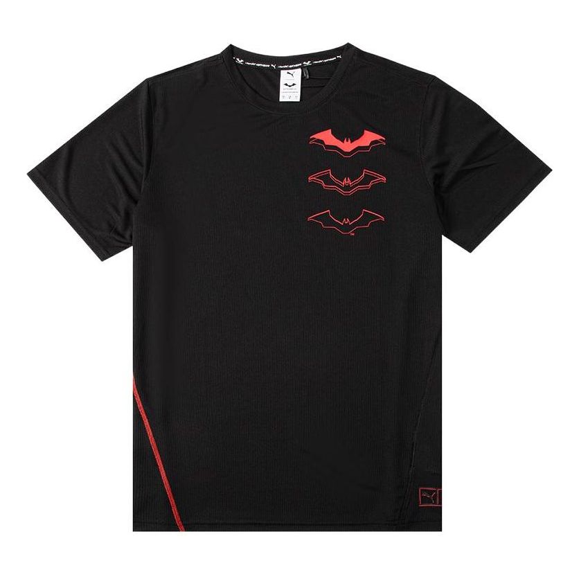 PUMA X Batman Performance Graphic Tee 'Black' 521211-01