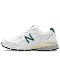 New Balance 990v4 Made in USA Teddy Santis 'White Green' U990TC4
