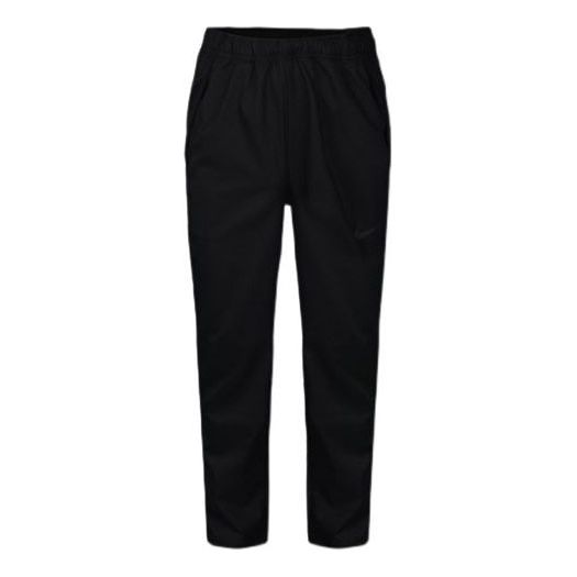 Nike embroidered side logo casual pants 'Black' DQ1904-010