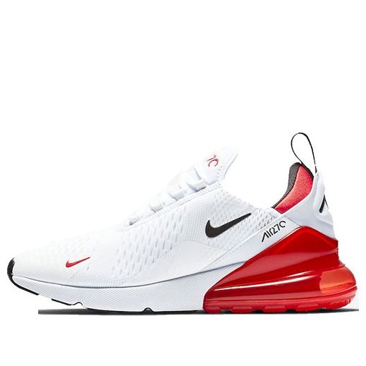 Nike Air Max 270 White Black 'University Red' BV2523-100