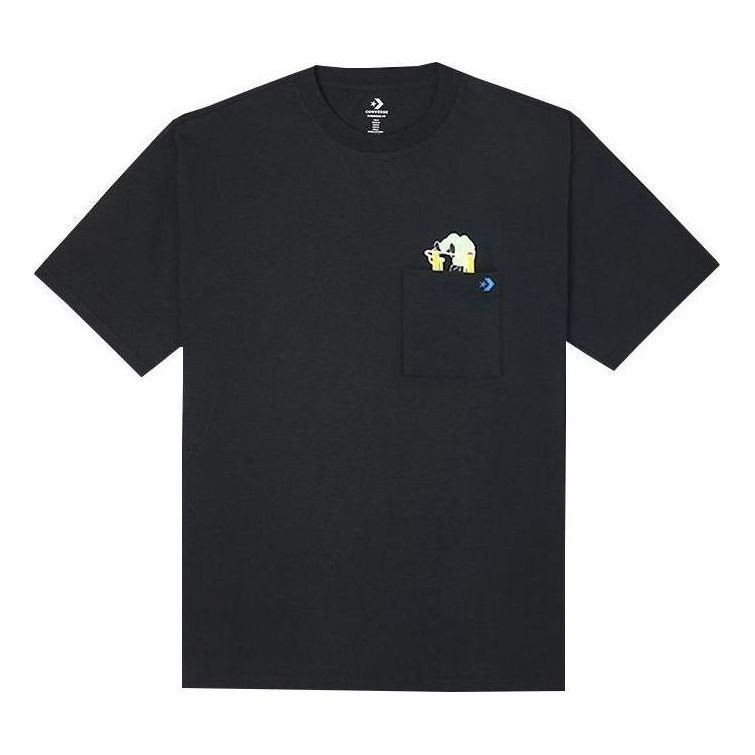 Converse Park Gym Graphic T-Shirt 'Black' 10023150-A02