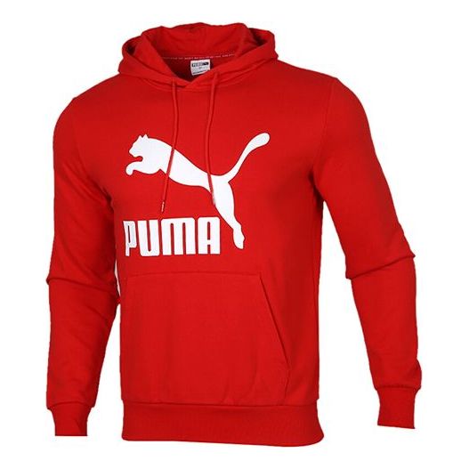 PUMA Classics Logo Hoodie 'Red' 599300-11