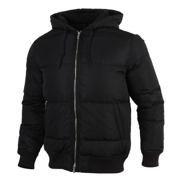 Converse Court Down Bomber Jacket 'Black' 10019992-A03