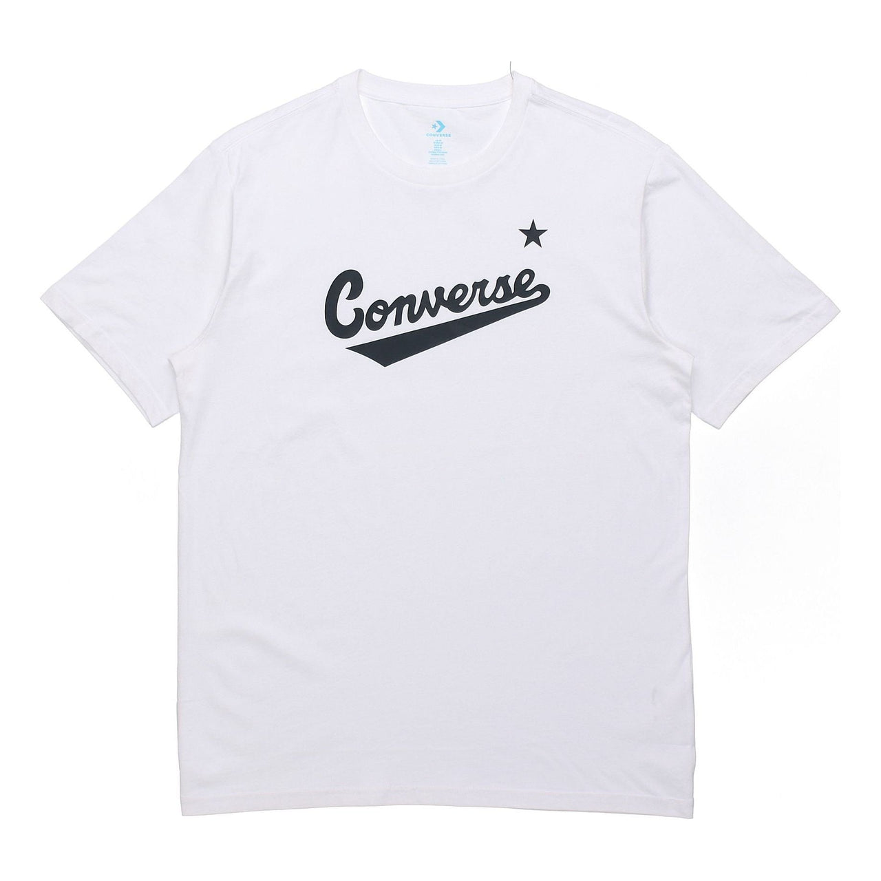Men's Converse Classic Alphabet Pattern Short Sleeve White 10018235-102