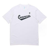 Men's Converse Classic Alphabet Pattern Short Sleeve White 10018235-102
