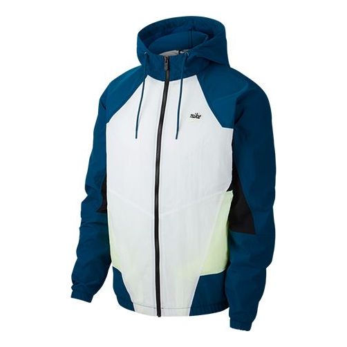 Nike Heritage Windrunner Woven Jacket Coat Blue  CJ4359-499