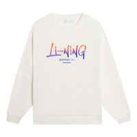 Li-Ning Anything Is Possible Graphic Sweatshirt 'Creamy White' AWDSF75-8